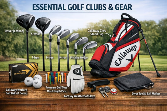Beginner's Starter Kit - Complete Golf Bundle